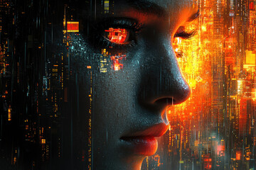 bionic woman, AI woman