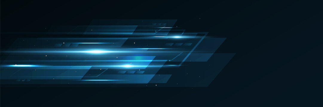 High speed. Abstract technology background. Vector