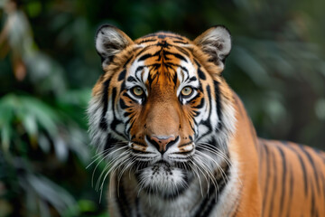 Fototapeta premium A closeup shot of an Asian tiger.