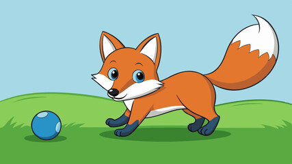 red fox cartoon