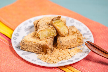さつまいもの甘煮　きなこがけ