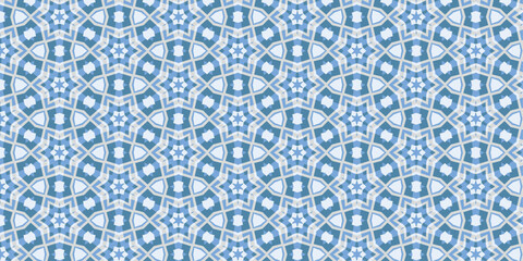 Energetic Kaleidoscope. Geometric Pattern