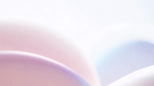 Smooth, rounded shapes in soft pastel colors, overlapping like a field of abstract pebbles under soft lighting. Abstract texture, pattern.