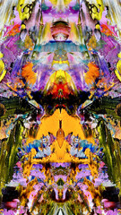 Abstract background art . Ethnic pattern. Mixtures of oil paint. Trendy hand painting canvas. Wall decor and Wall art prints Idea. 3D Texture. Art object