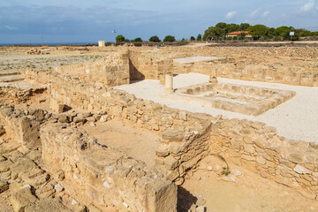 Palaipaphos (Old Paphos), one of the most celebrated pilgrimage centres of the ancient Greek world with the sanctuary of Aphrodite, Kouklia, Paphos district, Cyprus