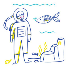Diving