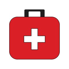 Obraz premium first aid kit