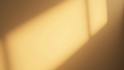 Soft lighting creates a warm background image with light and shadow play in neutral tones.