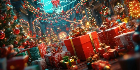 Festive Christmas to-do list featuring holiday wish items and activities for a joyful celebration