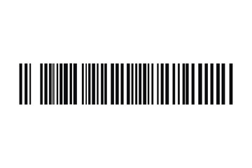 Barcode isolated on white background. Code stripes sticker. Barcode labels, customers qr code