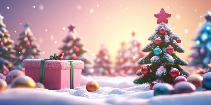 Modern festive congratulatory card design featuring a space for personalized messages for Christmas and New Year holidays, ideal for sending heartfelt wishes, holiday greetings, xmas card