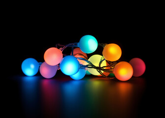 Colorful String of LED Festive Lights