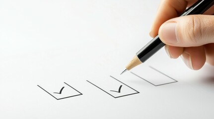 Healthcare checklist marked by doctor, task management in medical field, digital interface, quality assurance