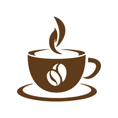 coffee cup logo icon 