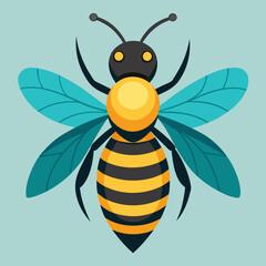 bee and flower