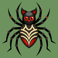 spider on white