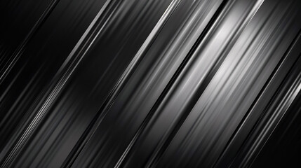Black polished aluminum background.