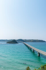 Fototapeta premium 角島大橋 山口県下関市