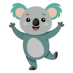 A cute Koala Vector Illustration