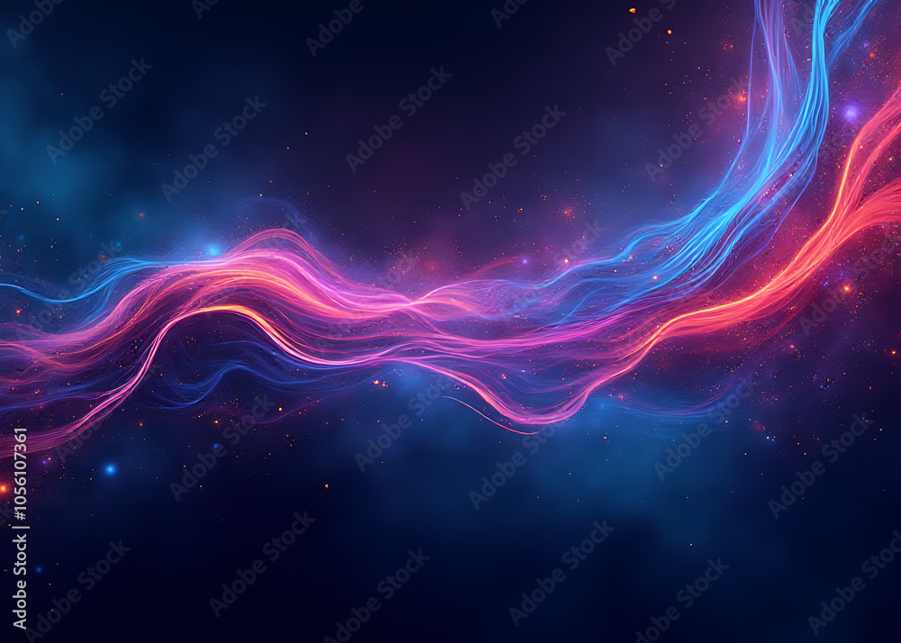 Poster Futuristic abstract background is a popular visual element in modern design projects.