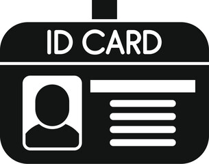 Identification card featuring personal photo and information, symbolizing security and access