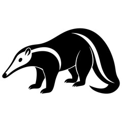 Cute Anteater Clipart - Adorable Cartoon Animal Vector Illustration