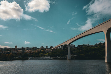 bridge over the river