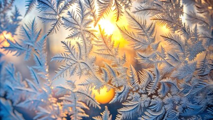 christmas background with snowflakes