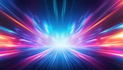 Obraz premium Collection of Creative Wallpapers with Electric Light and Abstract Bright Effects