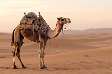 Camel in Desert