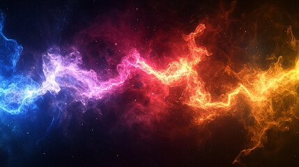 





You said:
Electric smoke. Smoke trail. Abstract background. Background of colored smoke. Neon light. Multicolored gradient