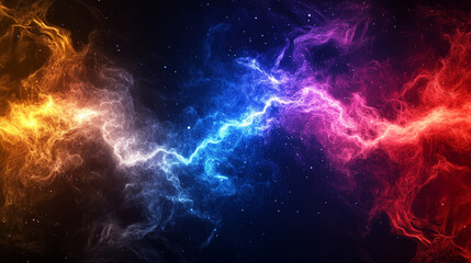 





You said:
Electric smoke. Smoke trail. Abstract background. Background of colored smoke. Neon light. Multicolored gradient