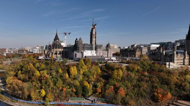 Parliament hill foliage autumn colours