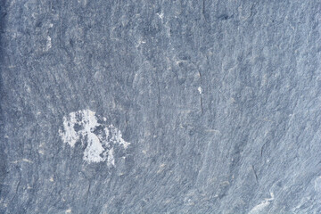 Detail of a dark stone exterior garden path tile surface