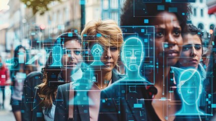 Facial recognition technology in urban crowd: security and privacy concerns