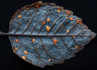 Broussonetia Papyrifera Leaf Close-Up