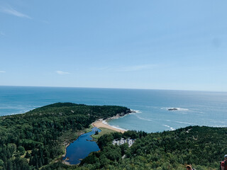 Coast of maine at acadia national park