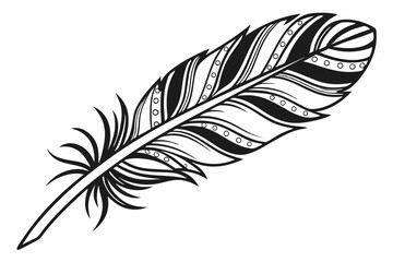 Obraz premium illustration of feather