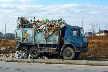Fototapeta premium Disposing of large items