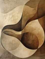 Abstract Minimalist Landscape Background Wallpaper