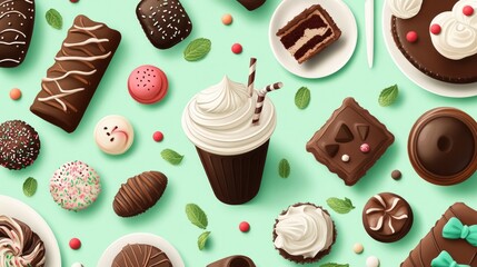 mint chocolate like mint chocolate biscuits, 