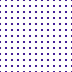 Monochrome Geometric Dots: Simple Abstract Overlay of Small Black Circles in a purple  Dotted Grid Pattern