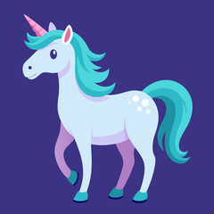 illustration of a horse with a ribbon