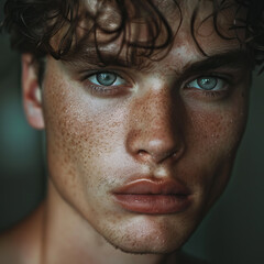 Obraz premium Handsome man portrait fashion photography