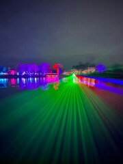 Obraz premium Chicago Nighttime Lightscape