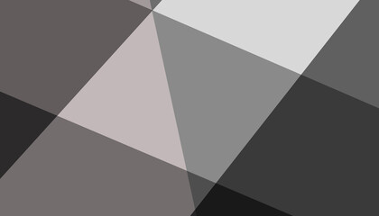 Obraz premium Abstract geometric vector background. Different polygon shades of gray.