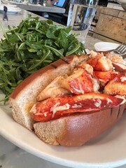 Lobster Rolls on a Plate