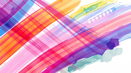 Obraz premium Abstract hand painted textured brush strokes. AI generated image, ai.