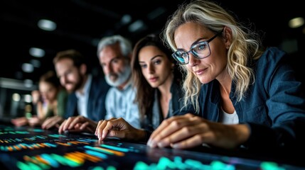 Business team in a video conference, collaborating remotely and discussing strategies, representing the modern dynamic of virtual teamwork