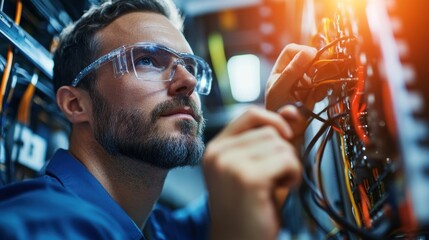 IT team troubleshooting a network issue, collaborating to solve technical problems quickly and efficiently